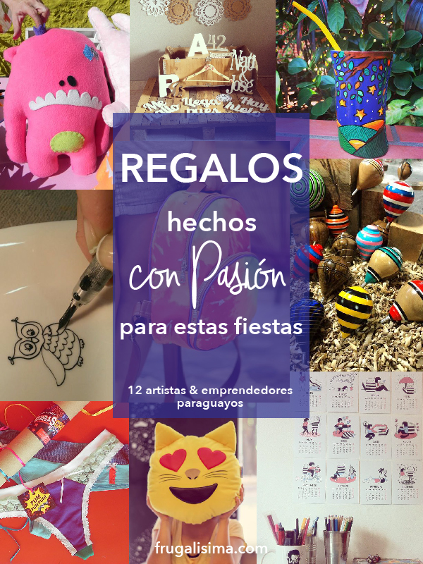 Regalos hechos con pasión para estas fiestas