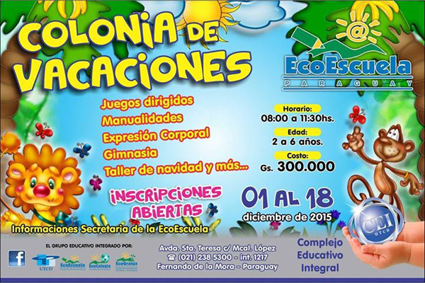 12 Actividades para niños en Vacaciones 2015 – 2016 en Asunción y alrededores | Frugalísima