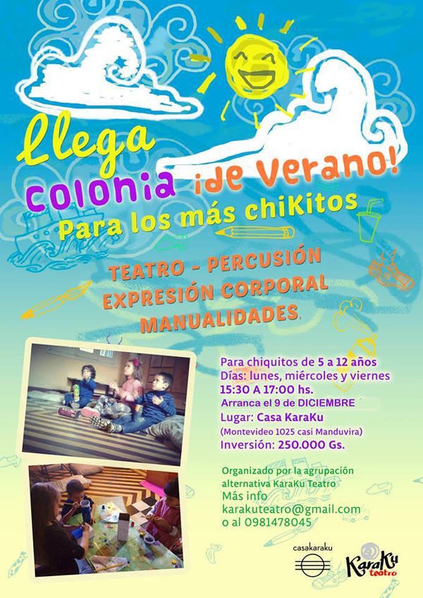 12 Actividades para niños en Vacaciones 2015 – 2016 en Asunción y alrededores | Frugalísima