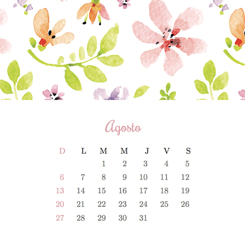 Calendario 2017: Seis Hermosos diseños para descargar gratis | Frugalisima