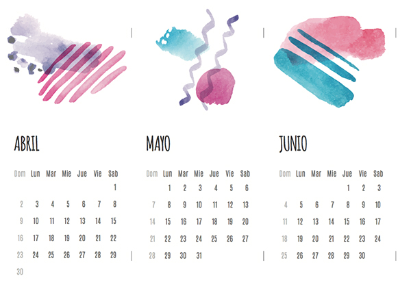 Calendario 2017: Seis Hermosos diseños para descargar gratis | Frugalisima